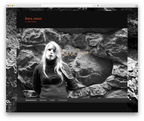 Wunderslider WordPress plugin - sarajussi.se/index.html