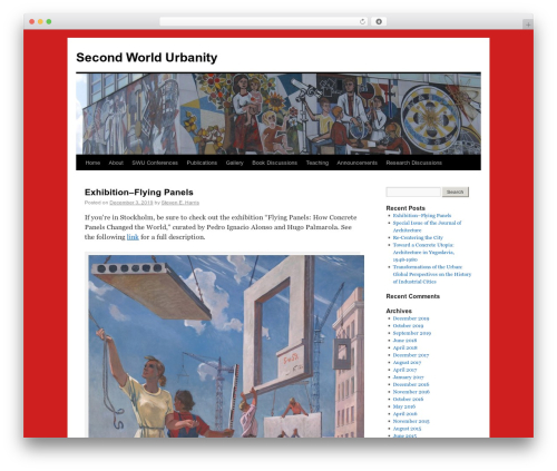 TwentyTen Five theme WordPress - secondworldurbanity.org