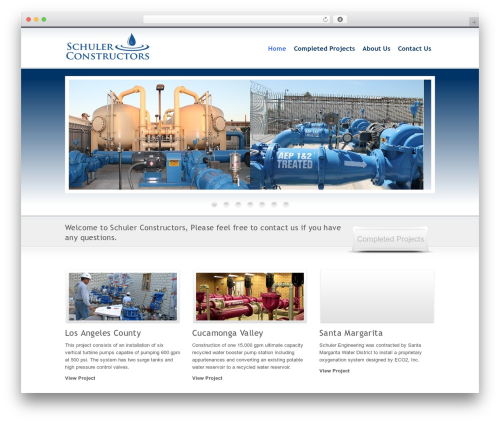 WordPress theme OverALL WordPress Theme - schulerconstructors.com