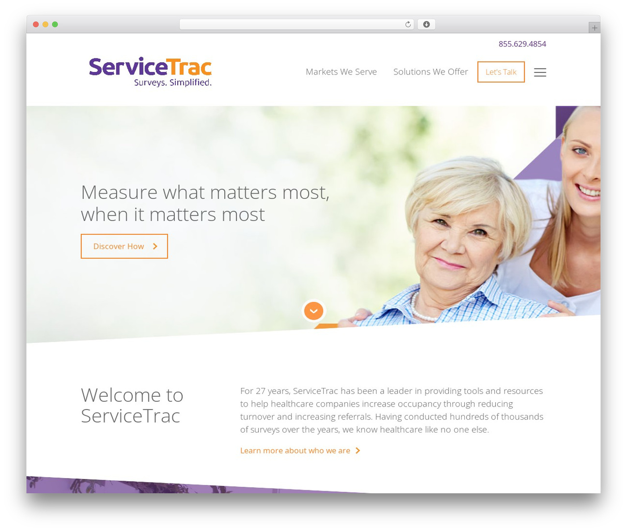 WordPress theme PracticeMax - servicetrac.com