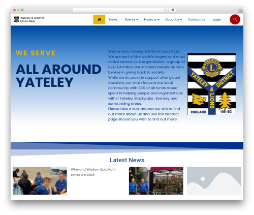 Alone addons WordPress plugin - yateleylions.co.uk