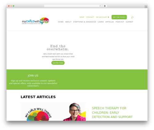Smart podcast player WordPress plugin - mychildwillthrive.com