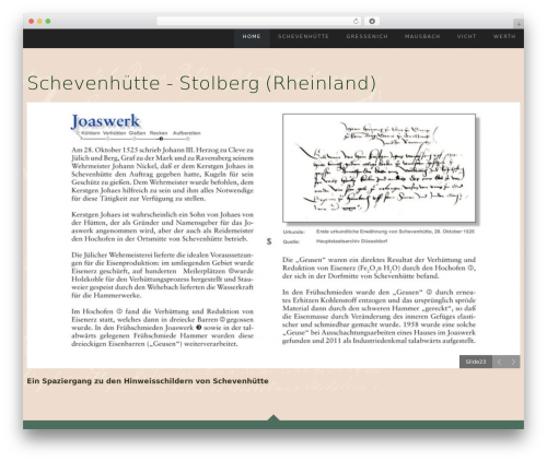 WordPress theme Minx Bootstrap Wordpress Theme - schevenhuette.com/relaunch2013