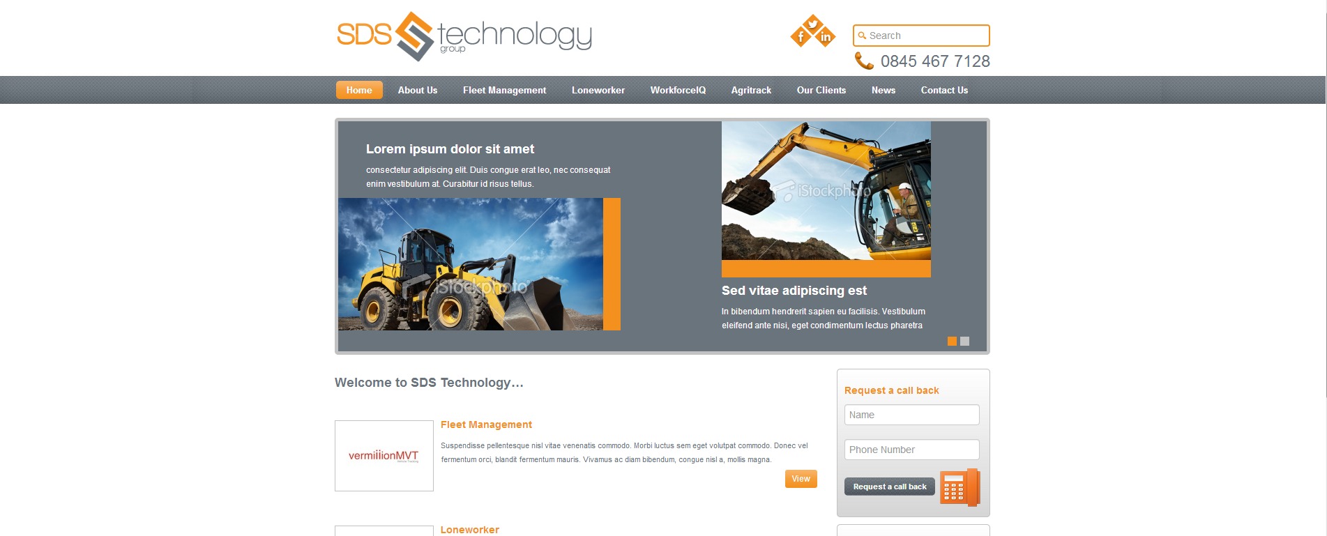 WordPress theme SDS