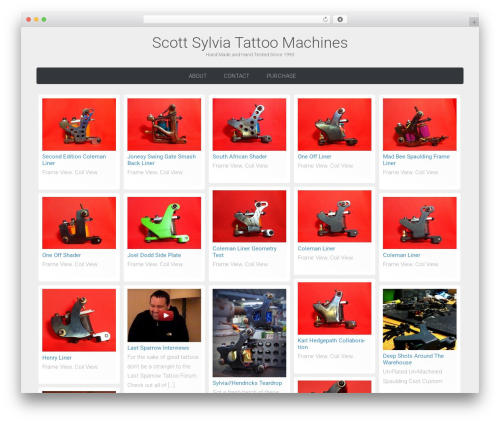 Best WordPress theme pinpress - scottsylviatattoo.com