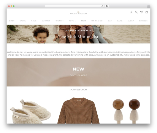 BootScore theme WordPress - themilkminimalist.com