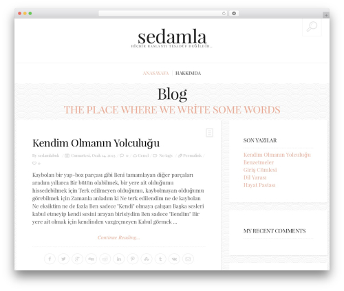 BuzzBlog WP theme - sedamla.com