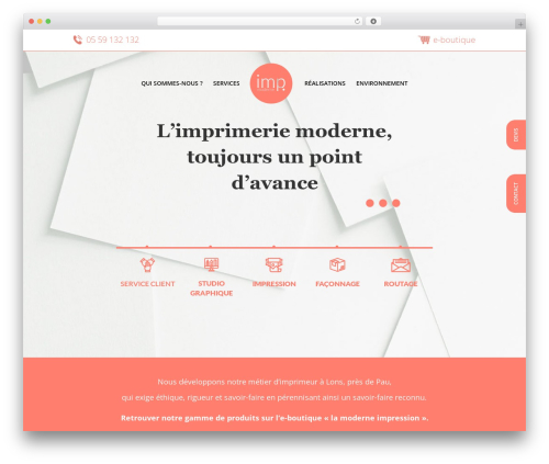 Divi theme WordPress - www.imp-moderne.com
