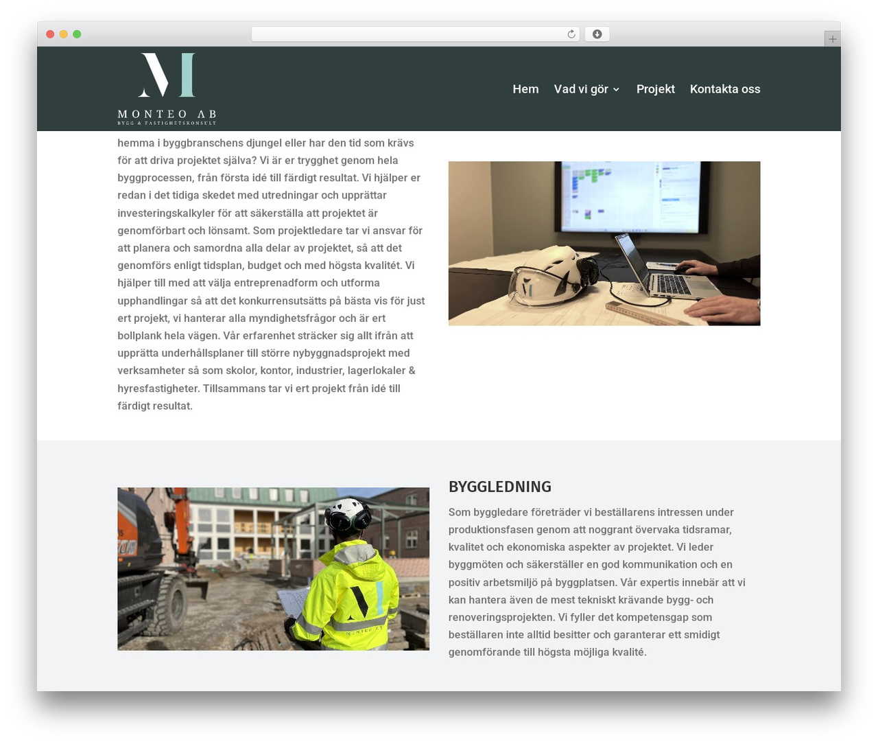 Divi WordPress theme - monteo.se
