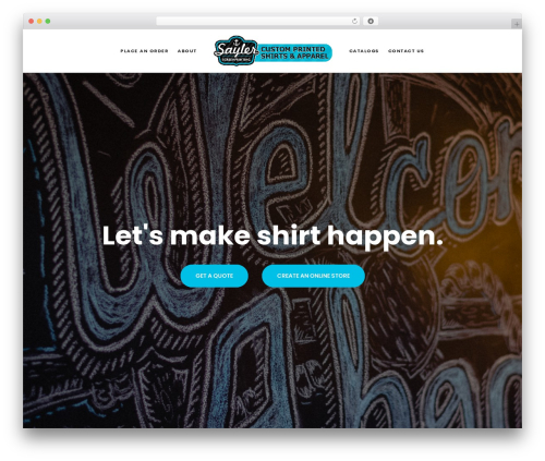 Fildisi best WordPress theme - saylerscreenprinting.com