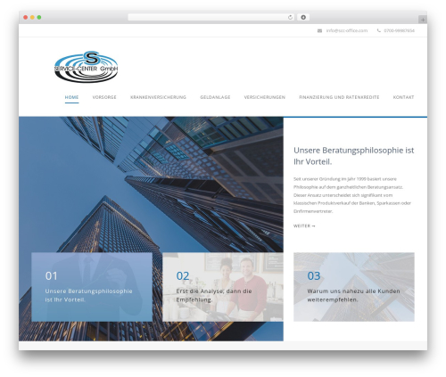 Finanza theme WordPress - scc-office.com
