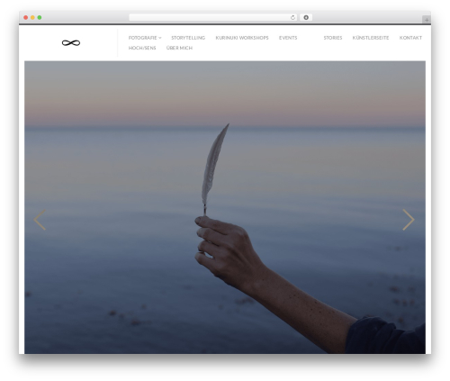 Fluxus WordPress theme - sabrinalieb.com