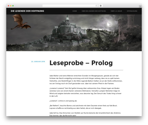 Harmonic free WordPress theme - samahr.at