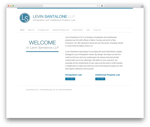 Levin Santalone WordPress theme - saralevin.com Levin Santalone WordPress theme - saralevin.com