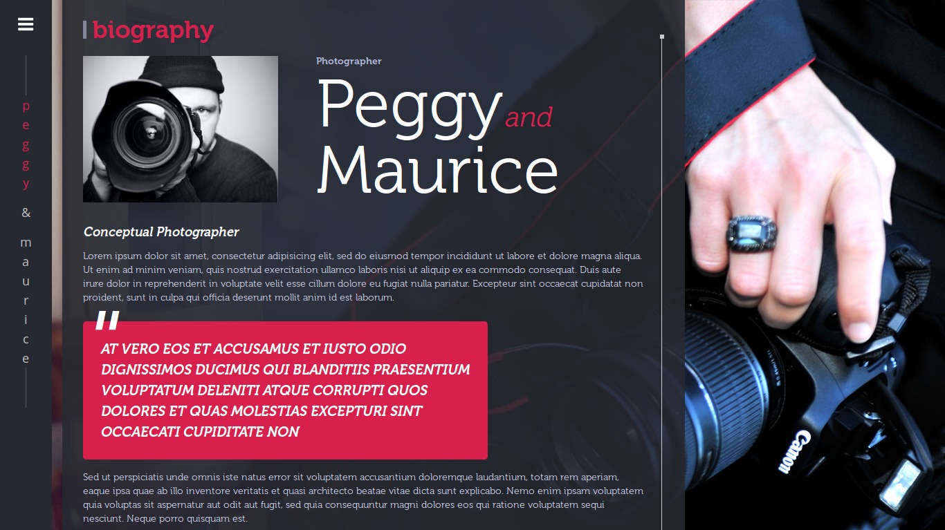 Photography Theme WordPress theme image Photography Theme WordPress theme image