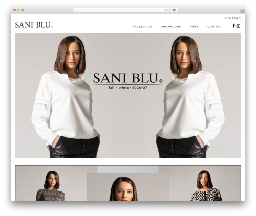 SaniBlu v2 WordPress theme - saniblu.com