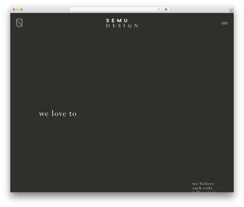 semudesign WordPress theme - semu-design.at