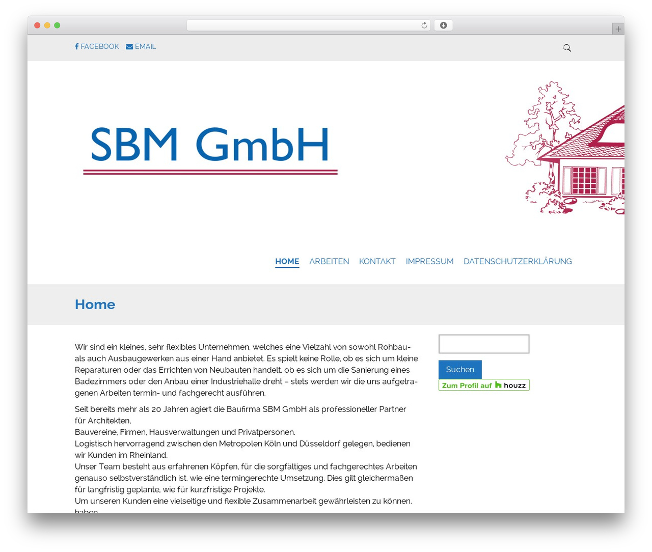Simply Read WordPress theme - sbm-bau.com