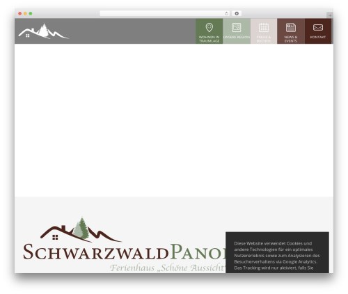 Stylish WordPress theme - schwarzwaldpanorama.com