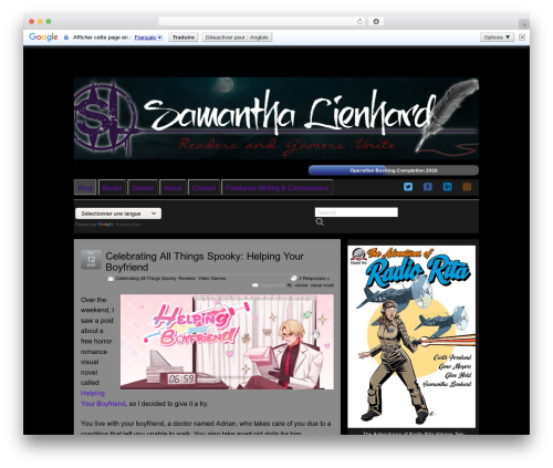 MyBookProgress by Stormhill Media (mybookprogress) free WordPress plugin - samanthalienhard.com