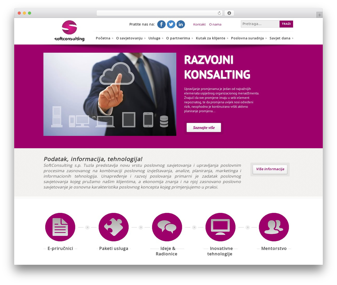 Theme WordPress Construct - savjetnik.ba