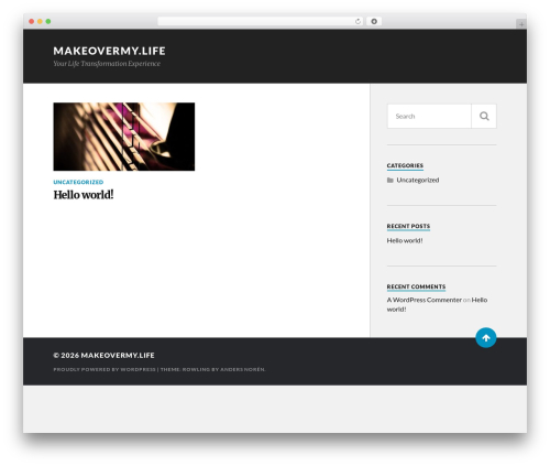 Theme WordPress Rowling - WordPress.com - makeovermy.life Theme WordPress Rowling - WordPress.com - makeovermy.life