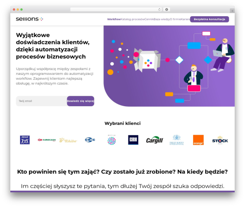 Theme WordPress Sellions - sellions.com
