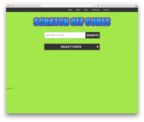 Theme WordPress SOC Custom - scratchoffcodes.com