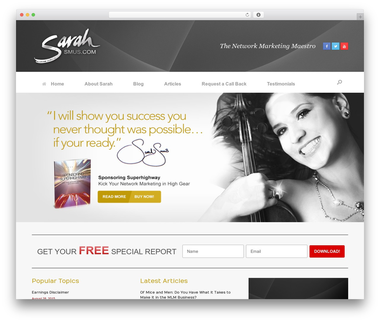 Vantage Premium theme WordPress - sarahsmus.com Vantage Premium theme WordPress - sarahsmus.com