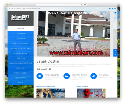 Vertikal WP theme - salmankurt.com