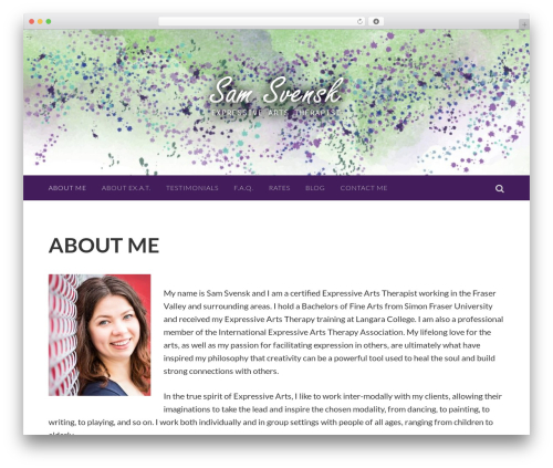 WordPress theme Accent - samsvensk.com