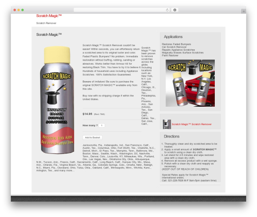 WordPress theme corppress - scratchremovermagic.com