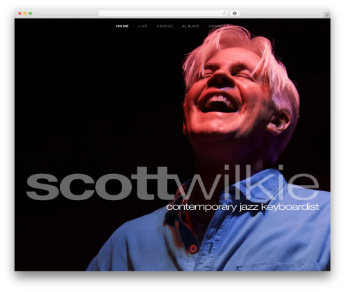 WordPress theme Obsidian - scottwilkie.com