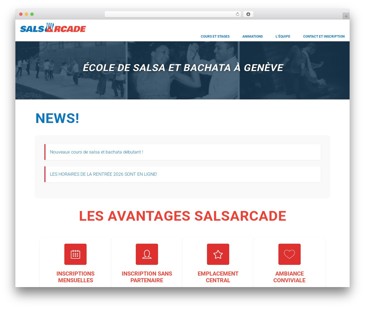 WordPress theme The Moon - salsarcade.com WordPress theme The Moon - salsarcade.com