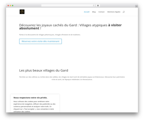Divi contact form zero spam WordPress plugin - villages-du-gard.com