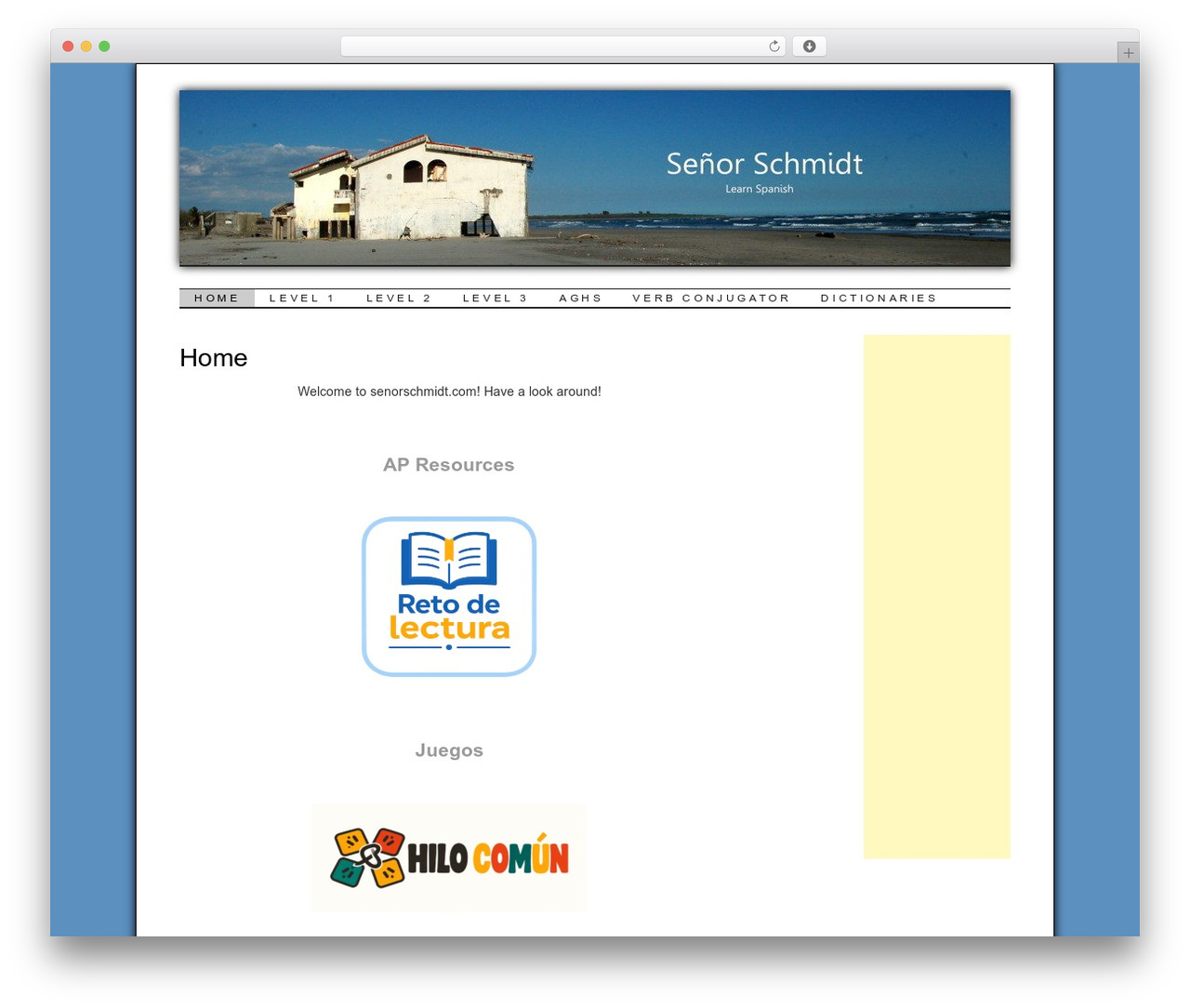 WordPress theme Pilcrow - senorschmidt.com