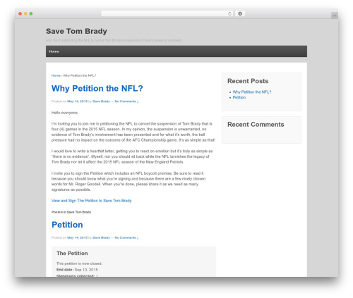 SpeakOut! Email Petitions (speakout) free WordPress plugin - savebrady.com SpeakOut! Email Petitions (speakout) free WordPress plugin - savebrady.com