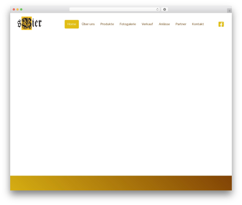WP theme sBier - sbier.ch