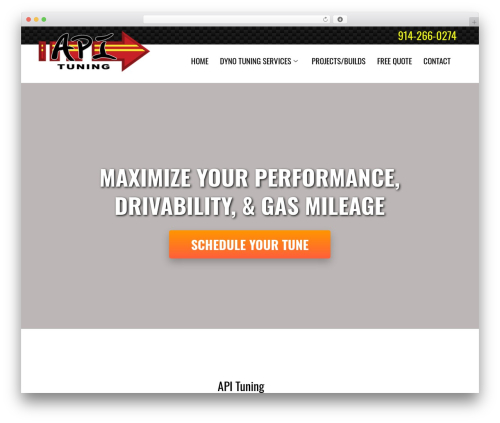 apituning WordPress theme - apituning.com
