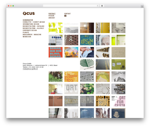 bytes & bones premium WordPress theme - focus-grafik.ch