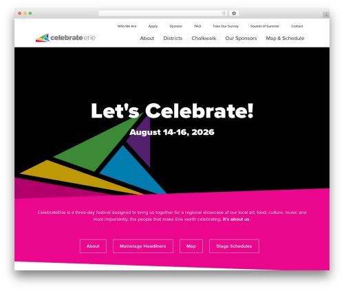 customTheme WordPress theme - celebrateerie.com