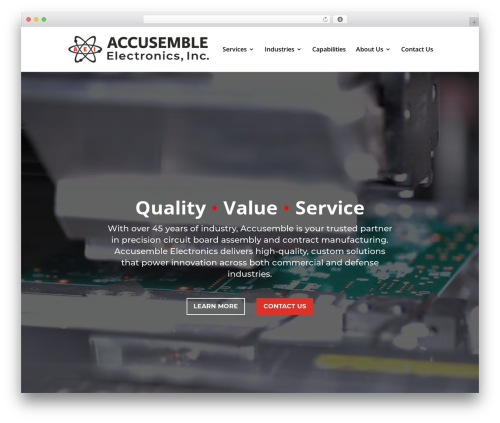 Website builder WordPress plugin - accusemble.com