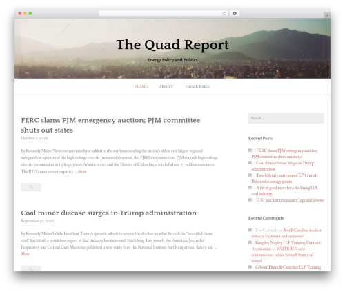Gateway - WordPress.com WordPress page theme - thequadreport.com Gateway - WordPress.com WordPress page theme - thequadreport.com
