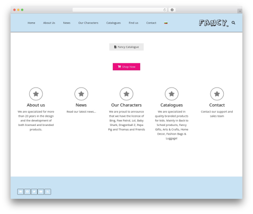 Impreza WordPress theme - fancybg.eu