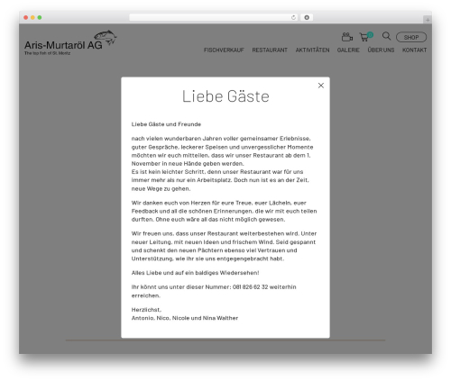 Kava extra WordPress plugin - plaundalej.ch