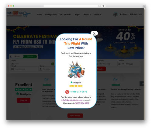Theme WordPress Medixi - flightdeskindia.com