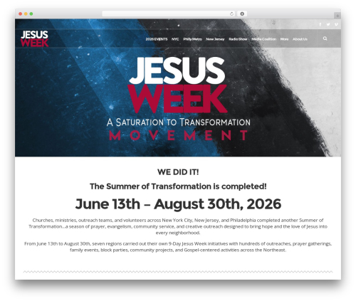 Sonaar music pro WordPress plugin - jesusweekmovement.org