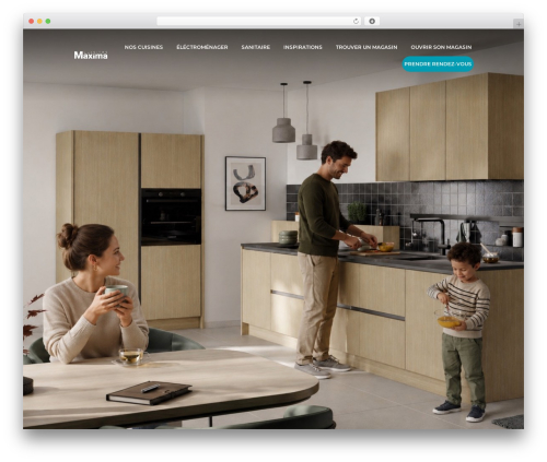 Divi flyin WordPress plugin - cuisines-maxima.com