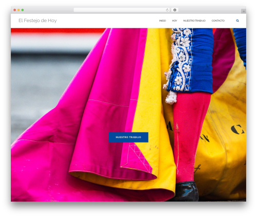 WordPress theme Shapely - festejodehoy.com/apartado