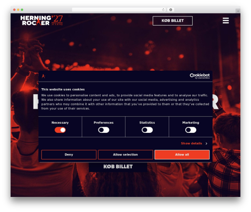 WordPress theme Beaver Builder Theme - herningrocker.dk